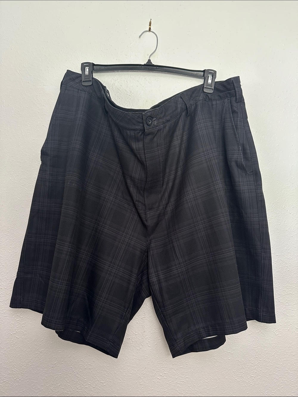 Reebok Plaid Golf Shorts